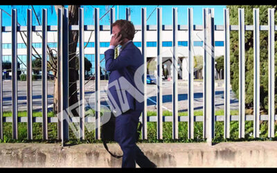 Young Businessman with ffp2 Mask