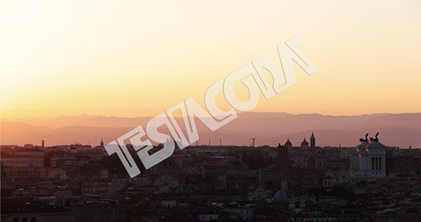 Timelapse of Sunrise over ancient Rome from Gianicolo