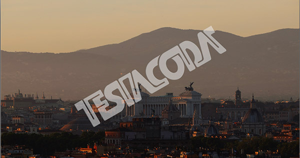 Timelapse of Sunrise over ancient Rome from Hilton hill