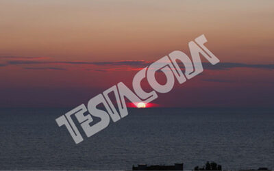 Motion Timelapse of sunset over Calabria’s sea